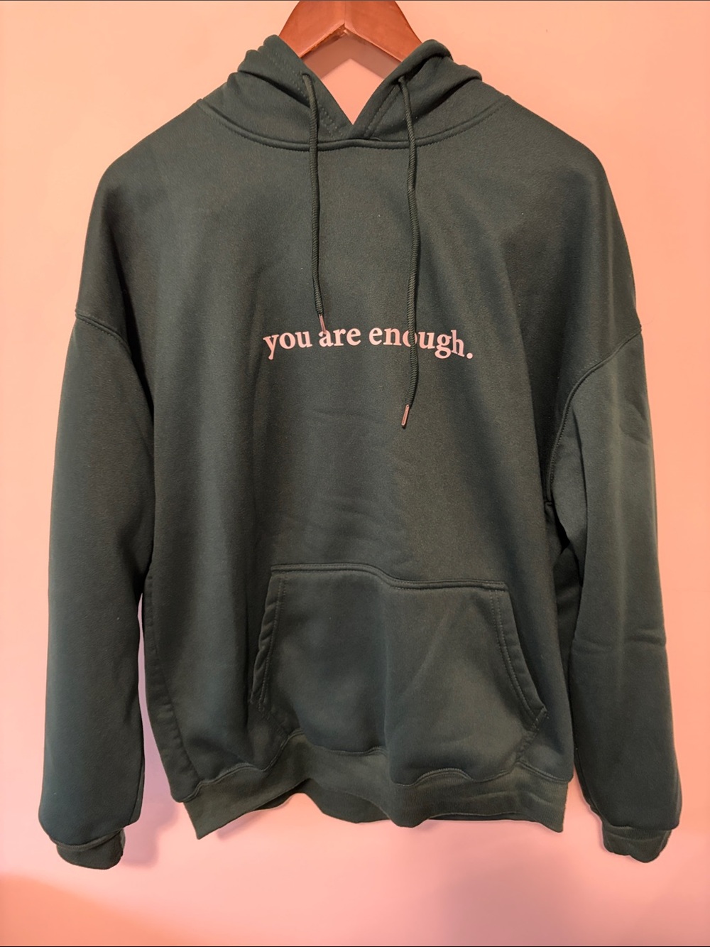 Dark Green Cozy Pullover Sweatshirt